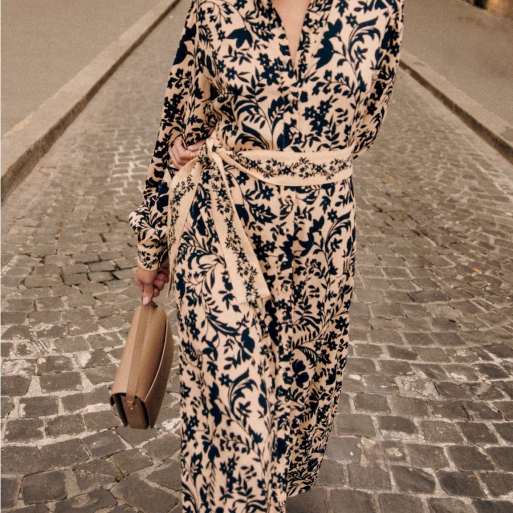 Worn once Fernanda Dress, Nora print.